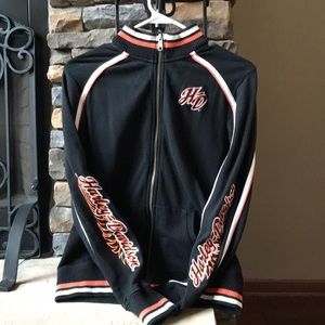 Harley Davidson zipper coat.